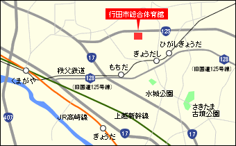 いきいき財団本部地図