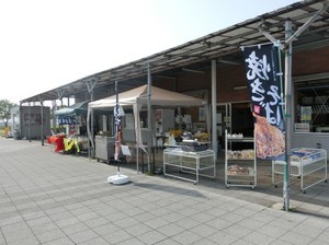 露店の様子